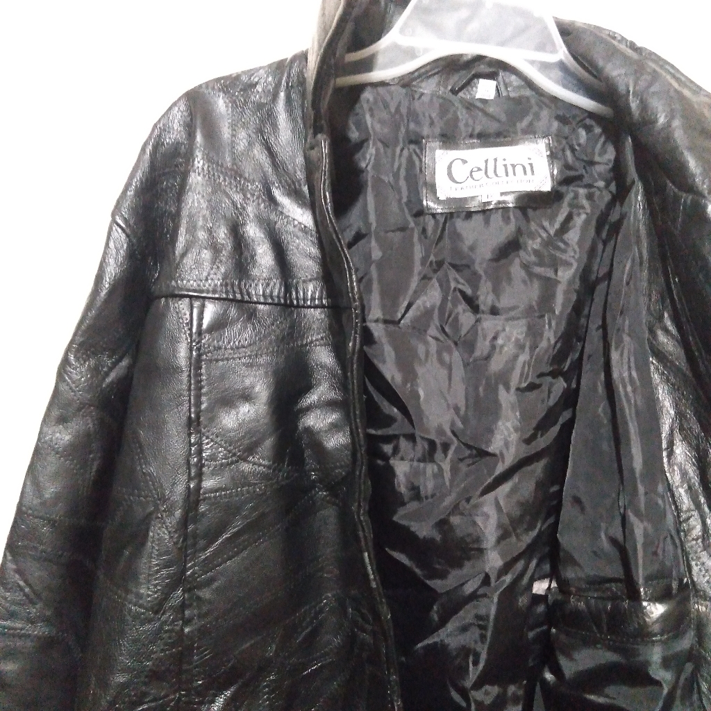 Cellini Leather Jacket Size 1x